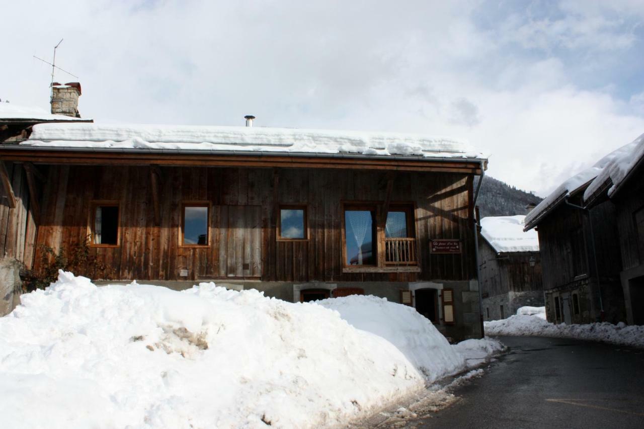 Chambre D'Hotes La Ferme D'En Bas Samoëns Zewnętrze zdjęcie